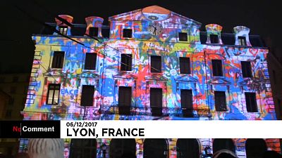 Lyon'da 'Işık Festivali' başladı