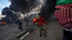 Palestinians protest Trump's Jerusalem move