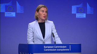 EU-Außenbeauftragte Federica Mogherini in Brüssel