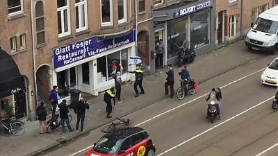 Нападение на кошерный ресторан в Амстердаме
