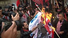 Duros enfrentamientos en Cisjordania tras el anuncio de Trump
