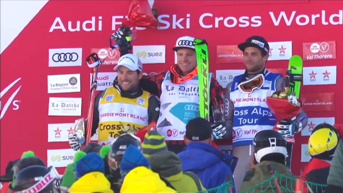Skicross: deux Français sur le podium de Val Thorens