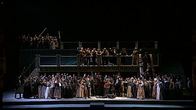 La Scala season opens with rare work that wows the crowd