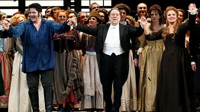 "Andrea Chénier" ovationné à l'ouverture de La Scala de Milan