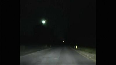 Watch: Huge fireball streaks across night sky