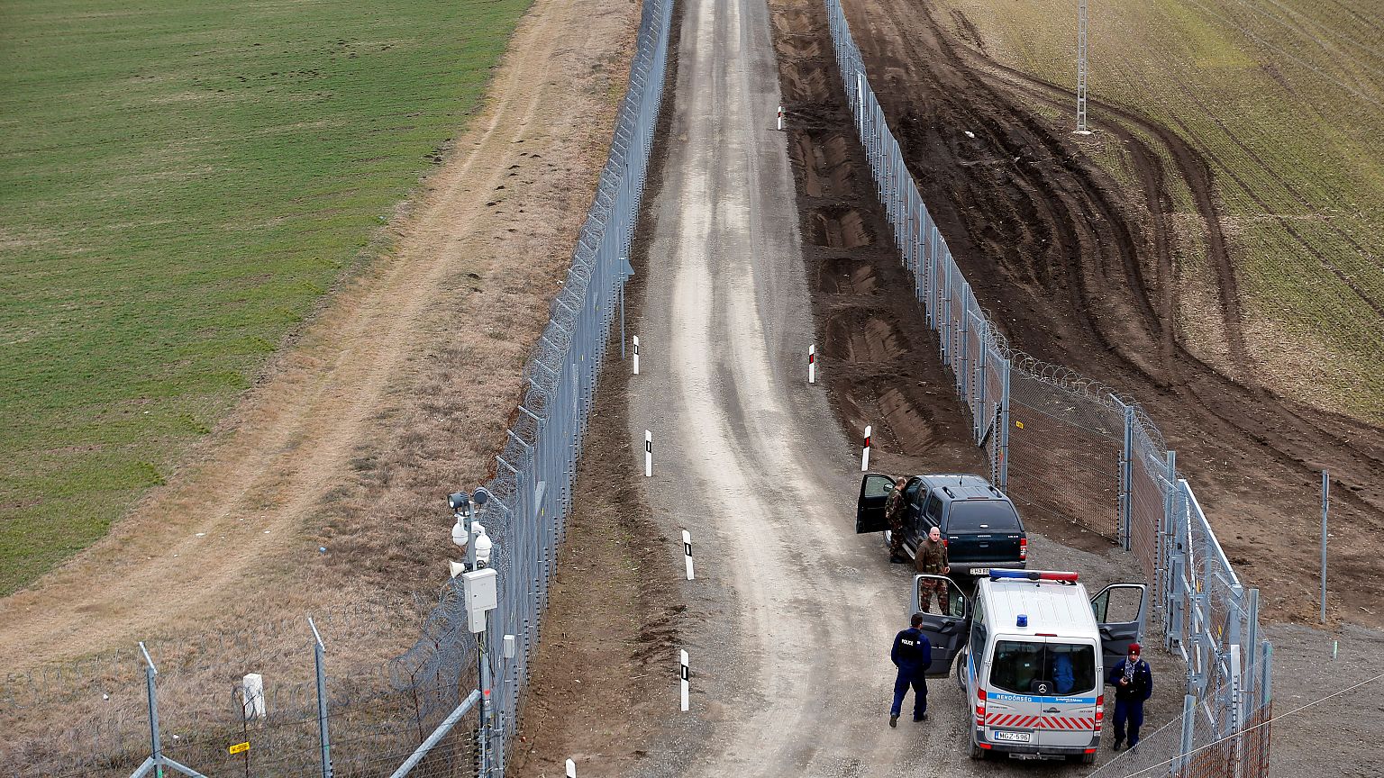 Hungary's border fence