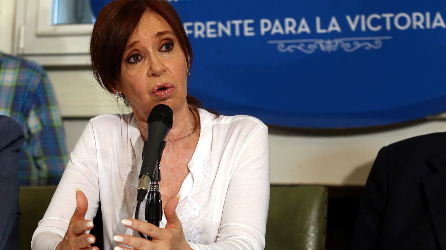 Ex Argentine President and Senator Cristina Fernandez de Kirchner, Dec. 7