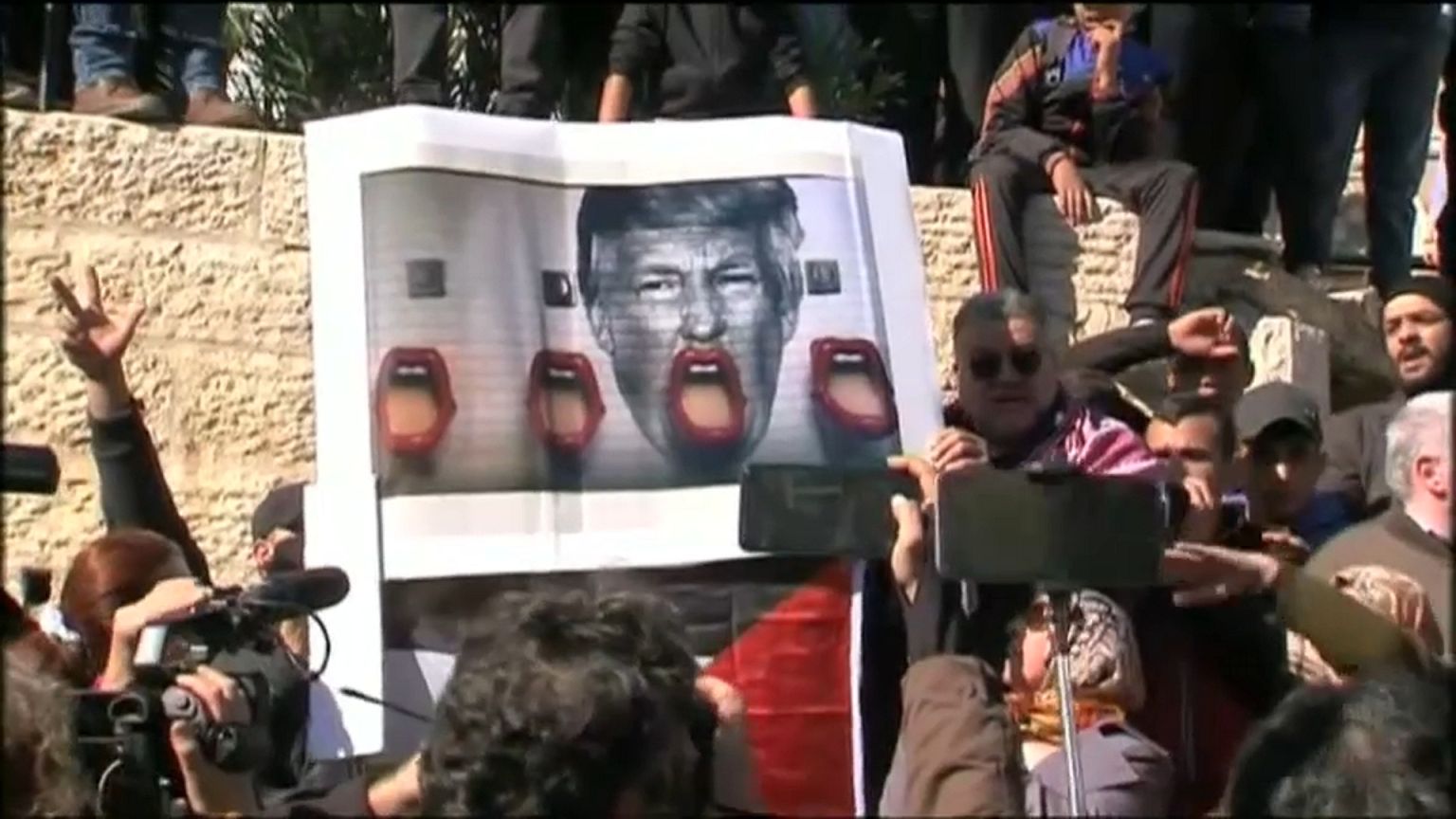 NO COMMENT - weltweite Reaktionen auf Donald Trumps Jerusalem-Entscheidung