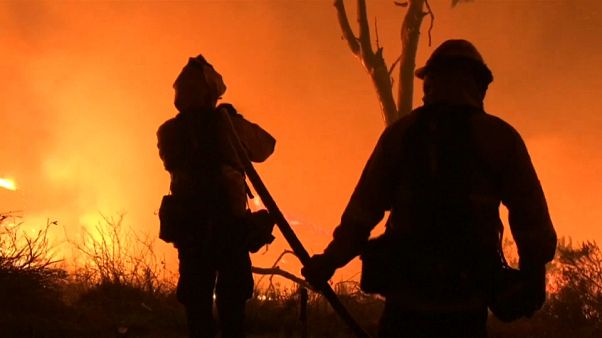 Terribles incendios en el sur de California Terribles incendios en el sur de California