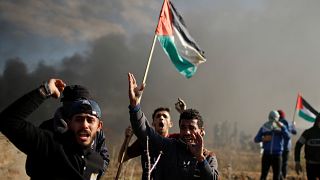 Массовые протесты на палестинских территориях