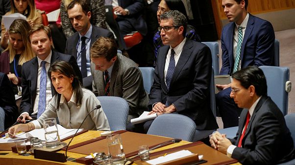 EUA acusam ONU de "hostilidade contra Israel" EUA acusam ONU de "hostilidade contra Israel"