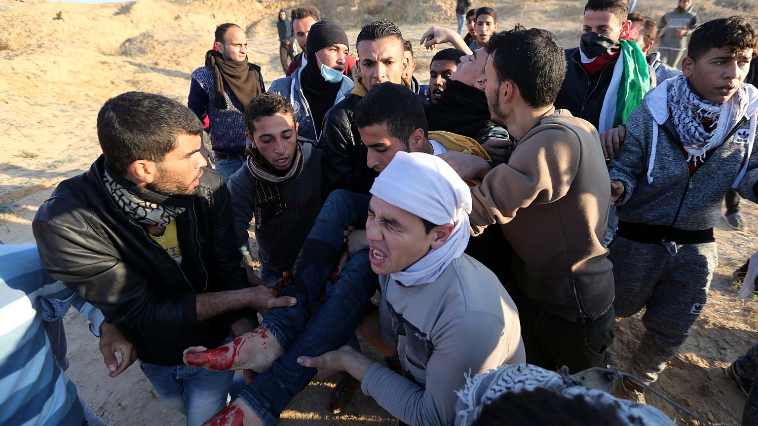 Palestinian 'Day of Rage' ends in bloodshed