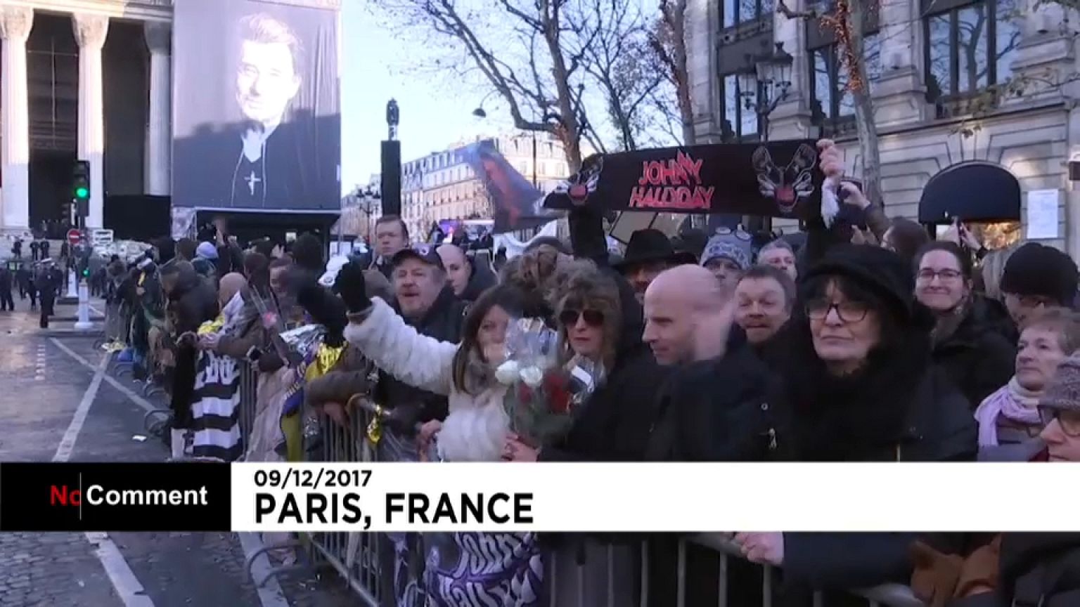 Francia dice adiós a Johnny Hallyday