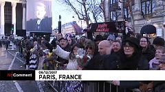 Francia dice adiós a Johnny Hallyday