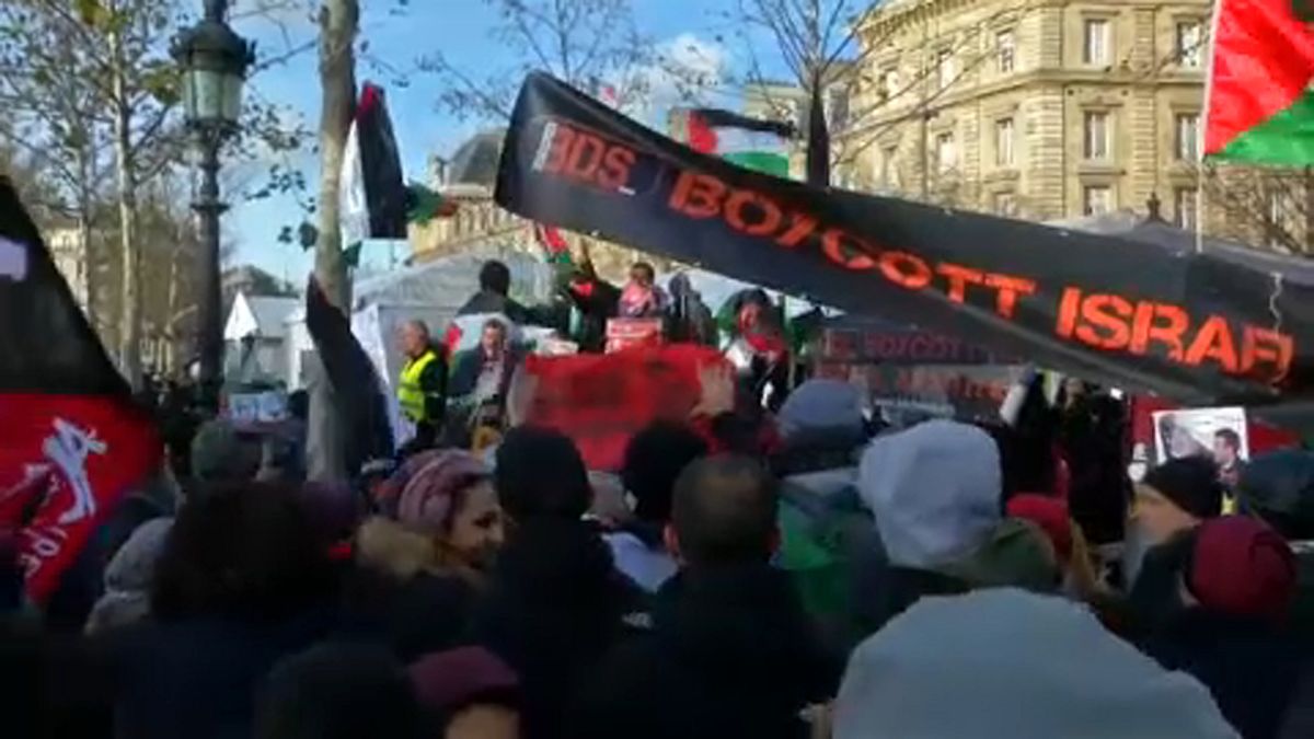 Γαλλία: Διαμαρτυρία για την επίσκεψη Νετανιάχου