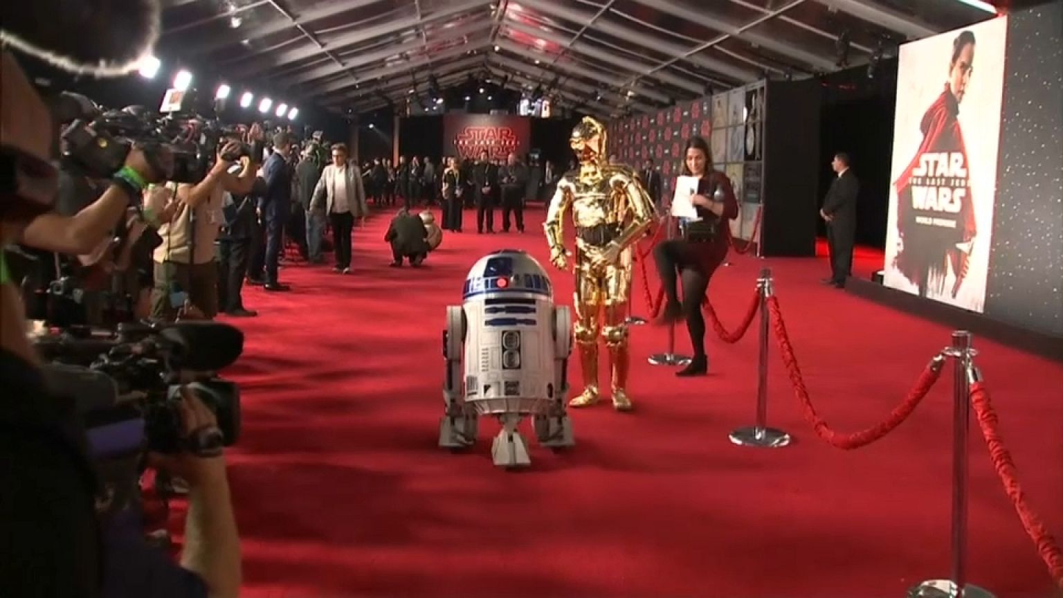 LA premiere Star Wars: The Last Jedi