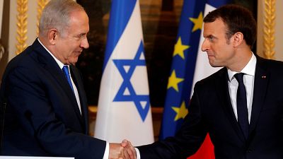 Macron reçoit Netanyahu à l'Elysée