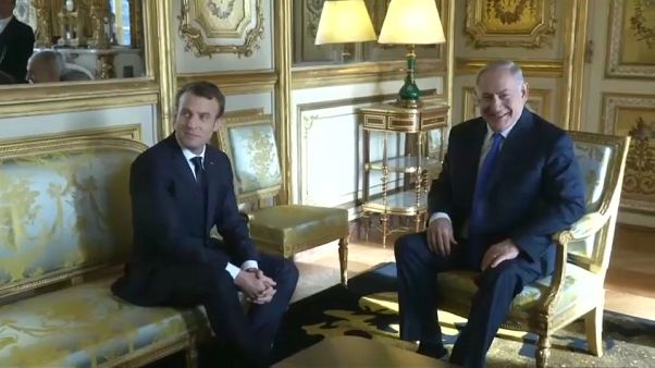 Macron and Netanyahu hold talks in Paris Macron and Netanyahu hold talks in Paris