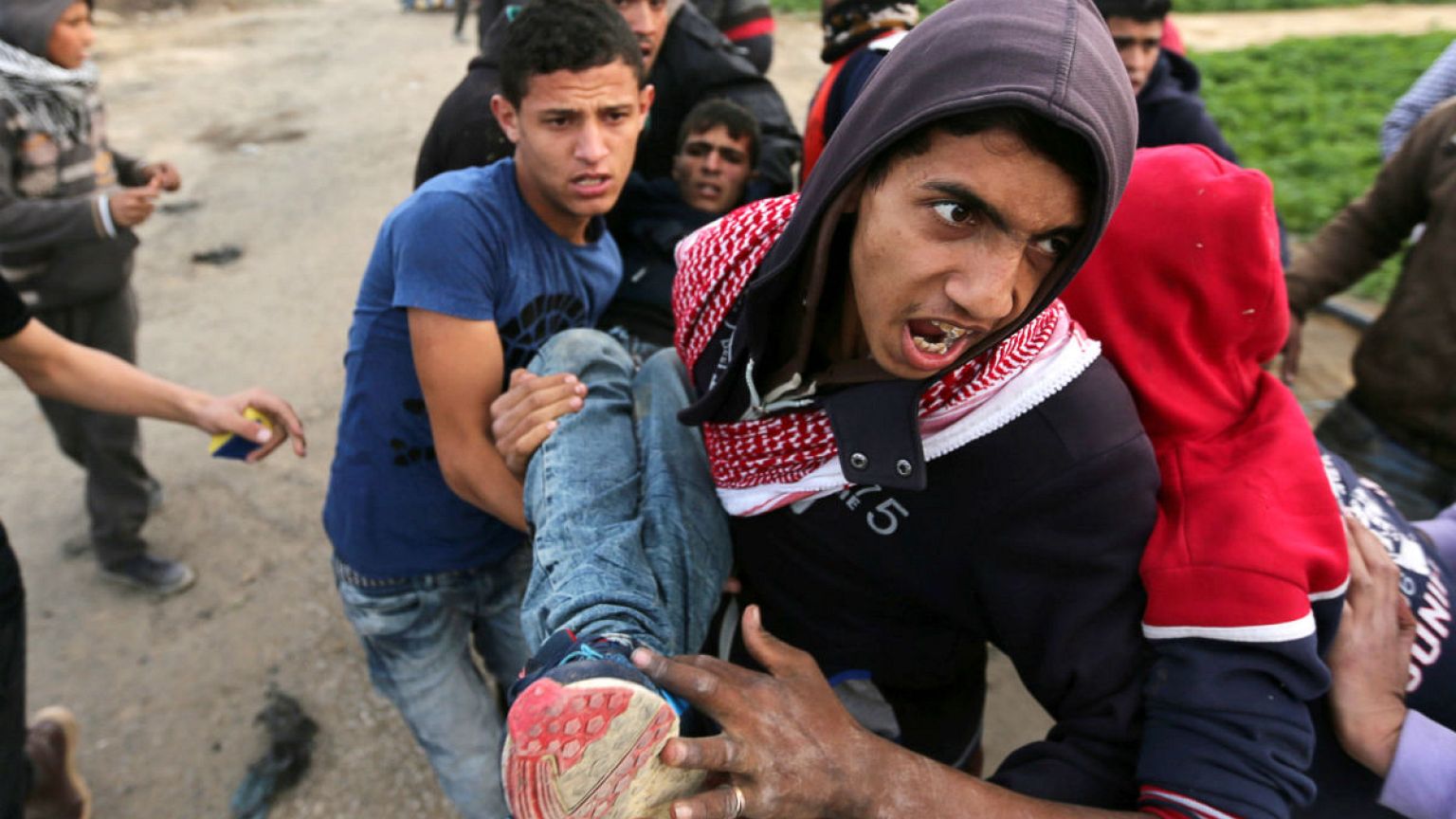 Cuarto día de protestas en los territorios palestinos