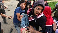 Cuarto día de protestas en los territorios palestinos