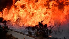 Riesige Flammen in Kalifornien: Flächenbrand breitet sich aus