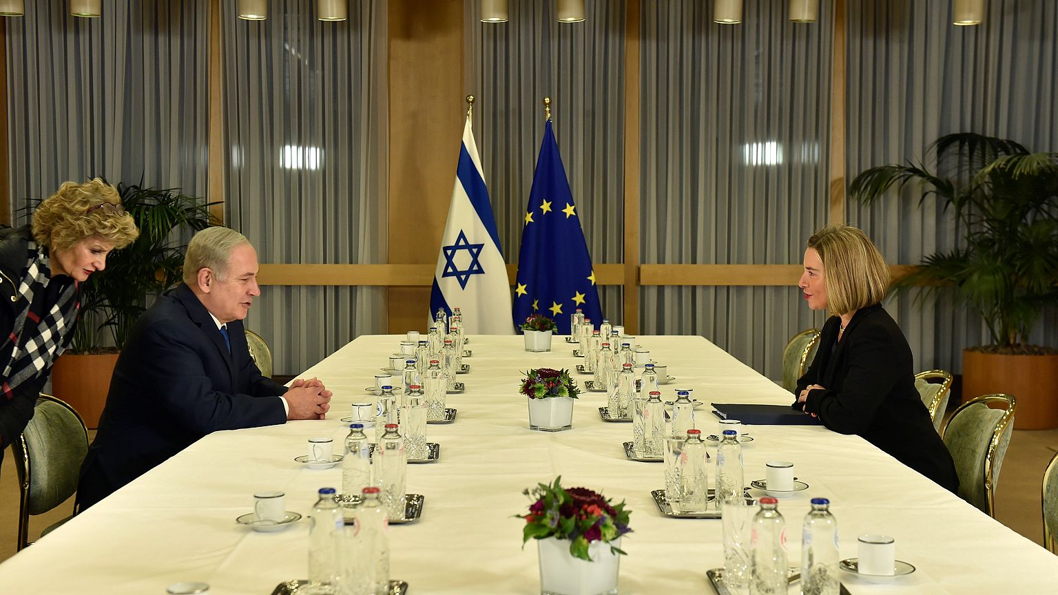 Jerusalem's status will be centre of talks between Netanyahu and Mogherini