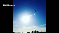 Nathan Paulin bat le record du monde de slackline