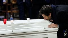Dernier hommage avant l'inhumation de Johnny Hallyday à Saint Barthélémy
