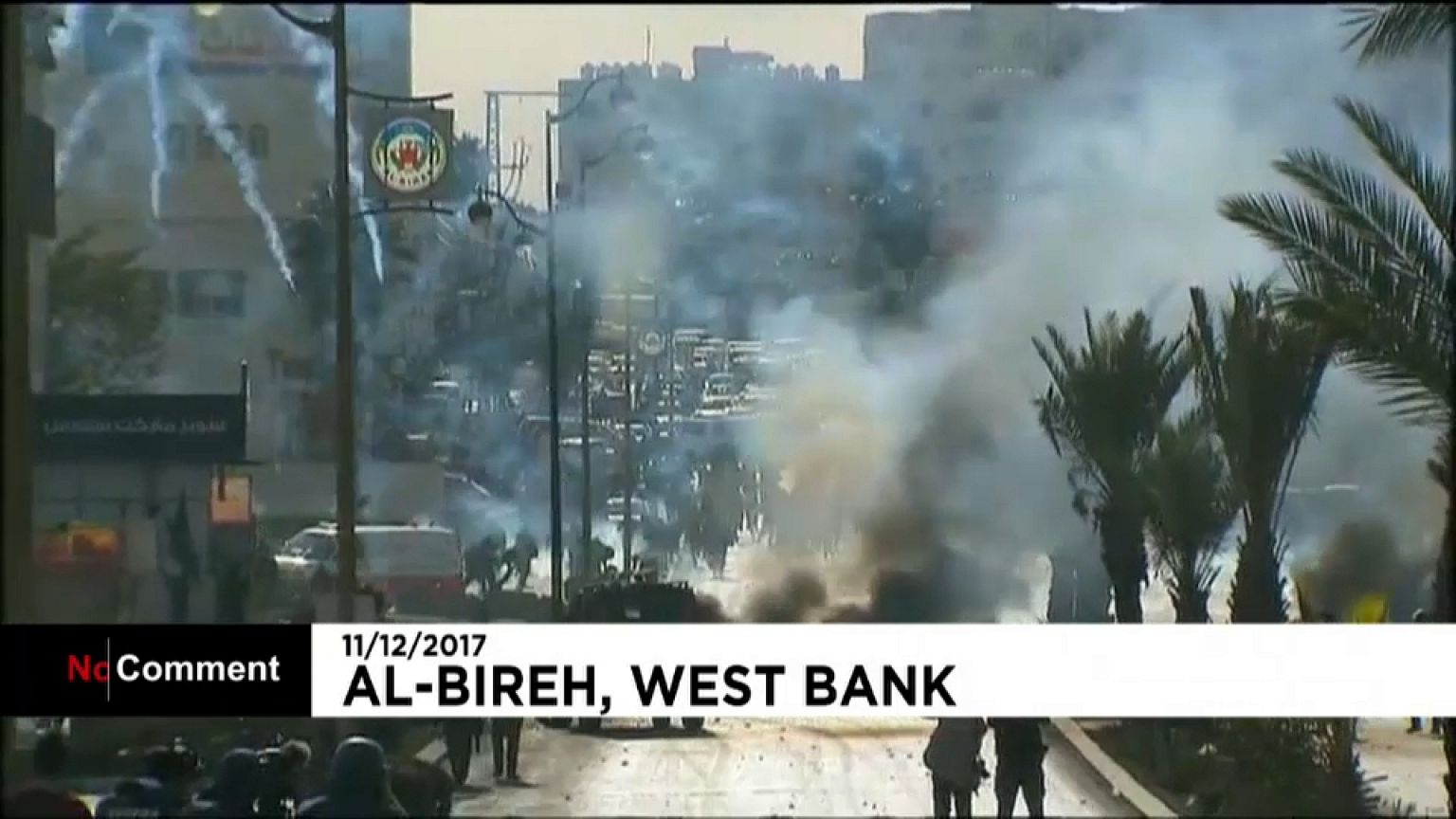 Palestinianos em protesto
