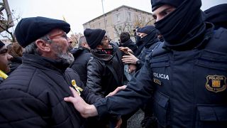 Protests as medieval artworks are removed from Catalan museum