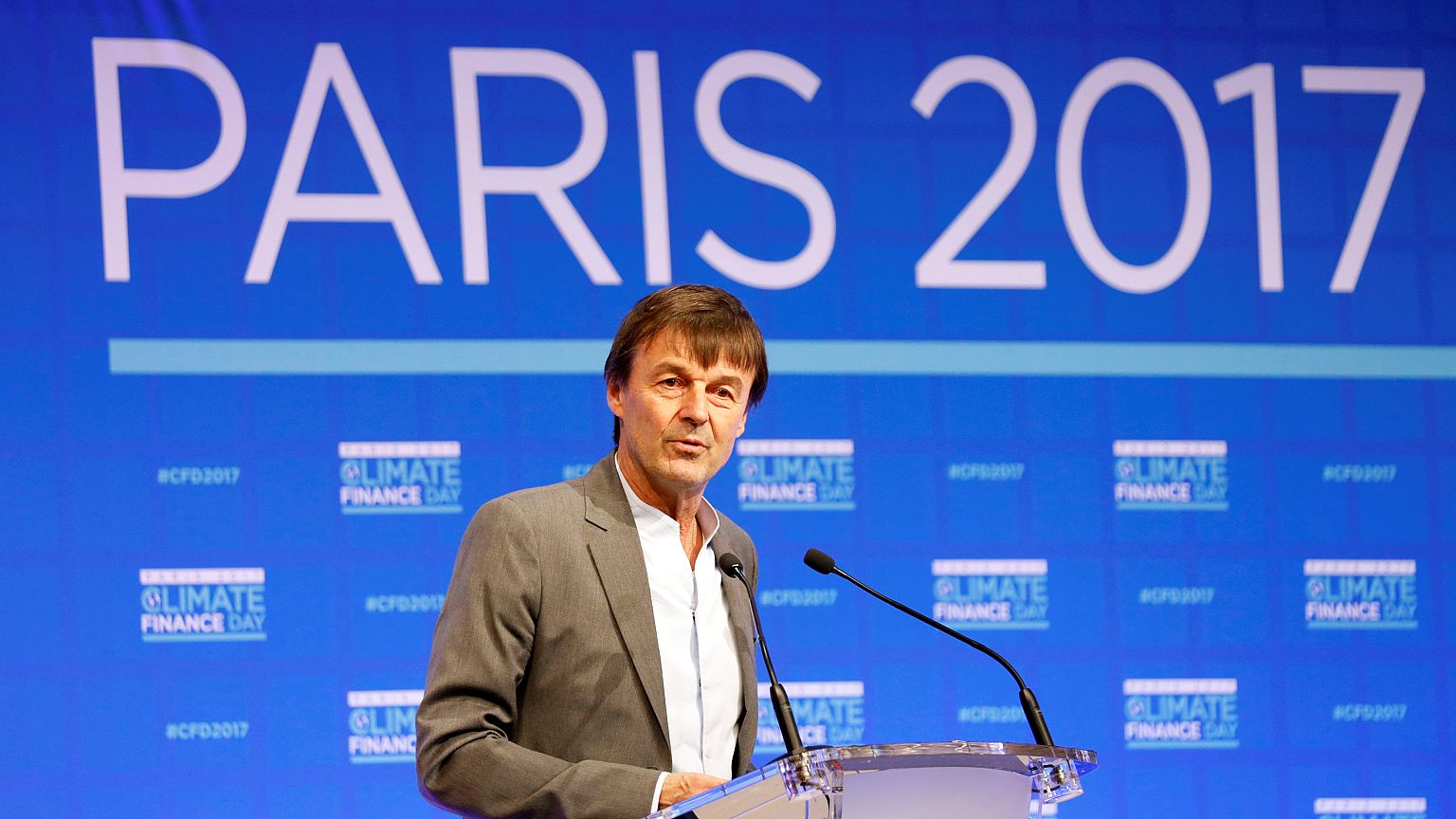 Nicolas Hulot à la veille du "One Planet Summit"