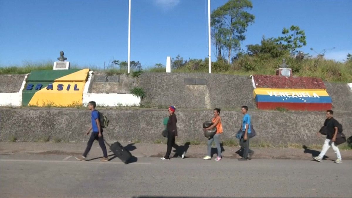 Milhares de venezuelanos refugiam-se no Brasil