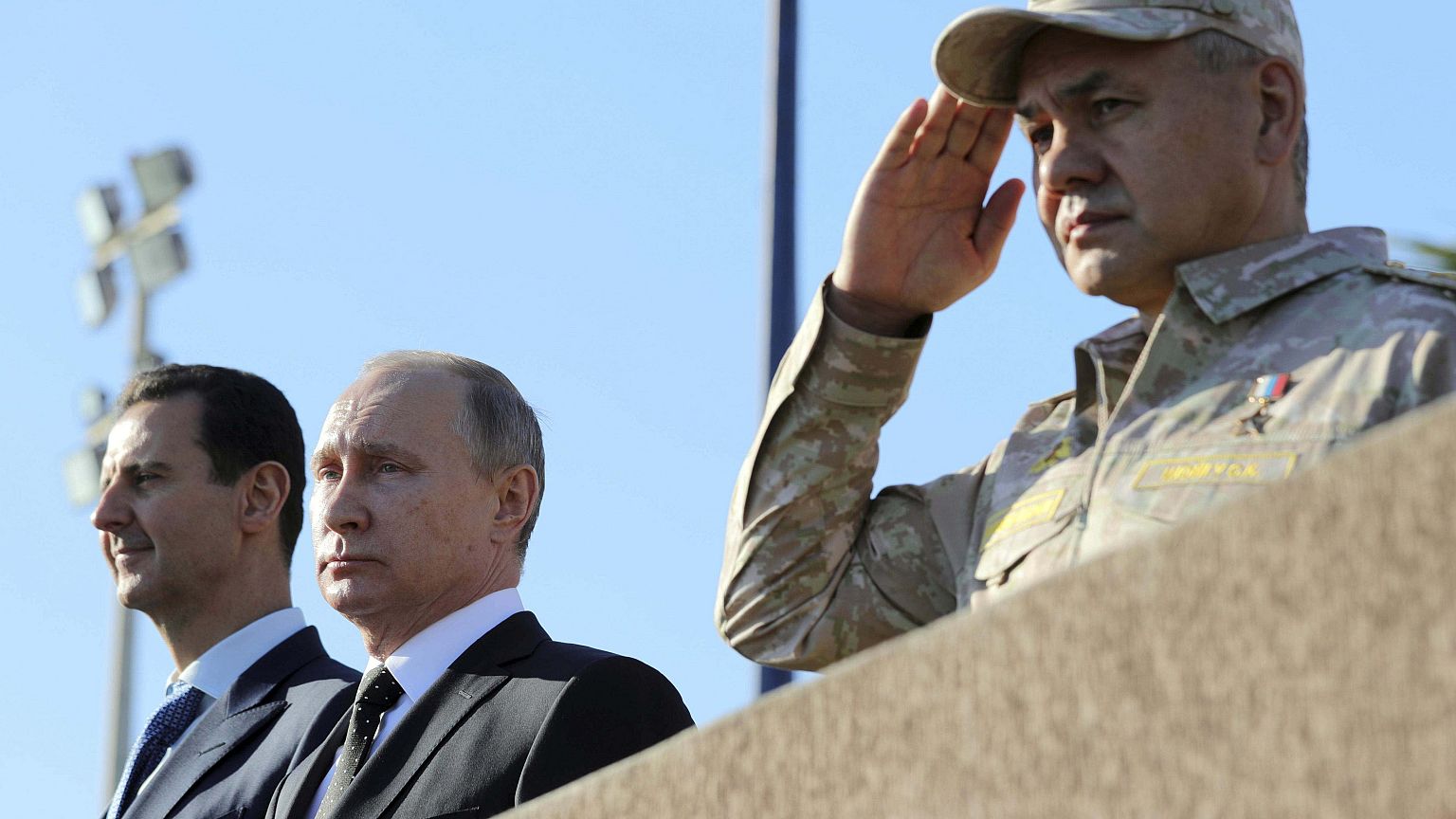 Путин отдал приказ о выводе войск из Сирии