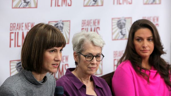 Rachel Crooks, Jessica Leeds et Samantha Holvey accusatrices de Trump. Rachel Crooks, Jessica Leeds et Samantha Holvey accusatrices de Trump.