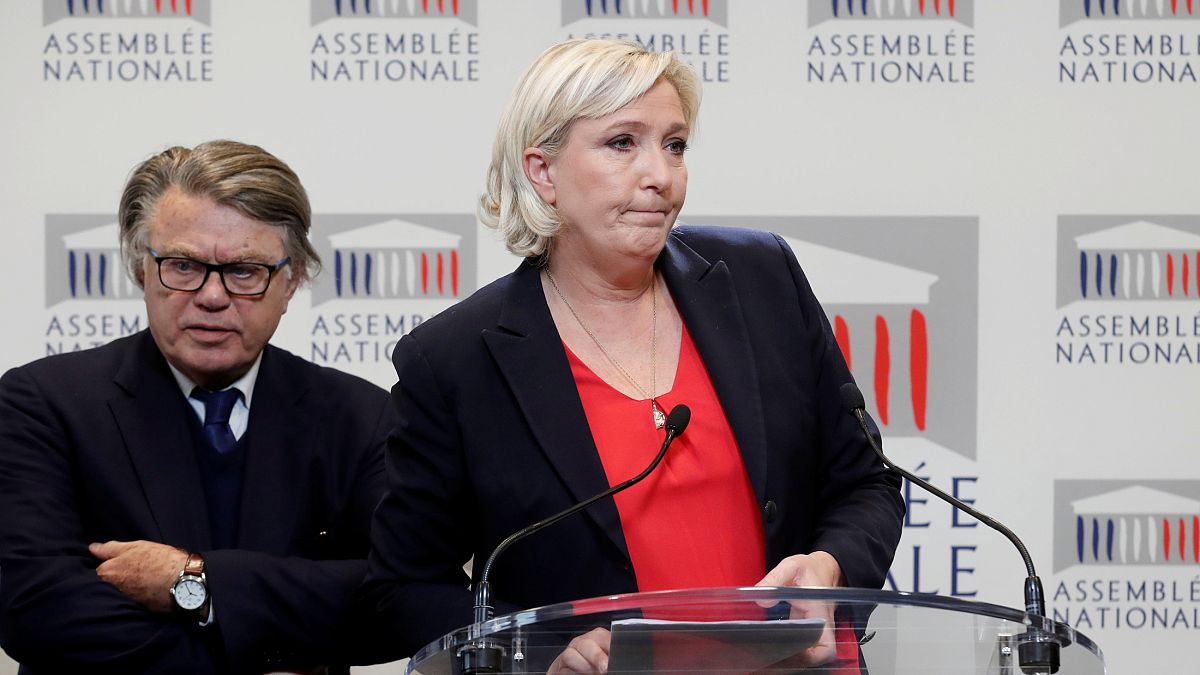 Marine Le Pen et Gilbert Collard Front National