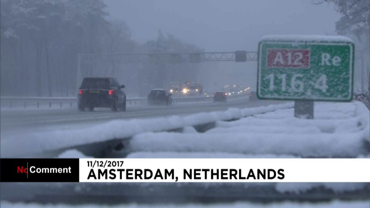 Нидерланды: снег да снег кругом