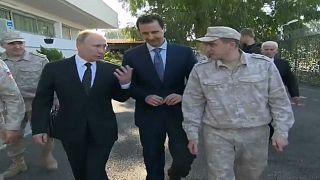 الخارجية الأمريكية تعلق على فيديو محرج للرئيس السوري بصحبة بوتين 