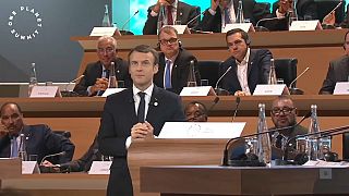 "Estamos perdiendo la batalla", afirma Macron en la Cumbre del Clima