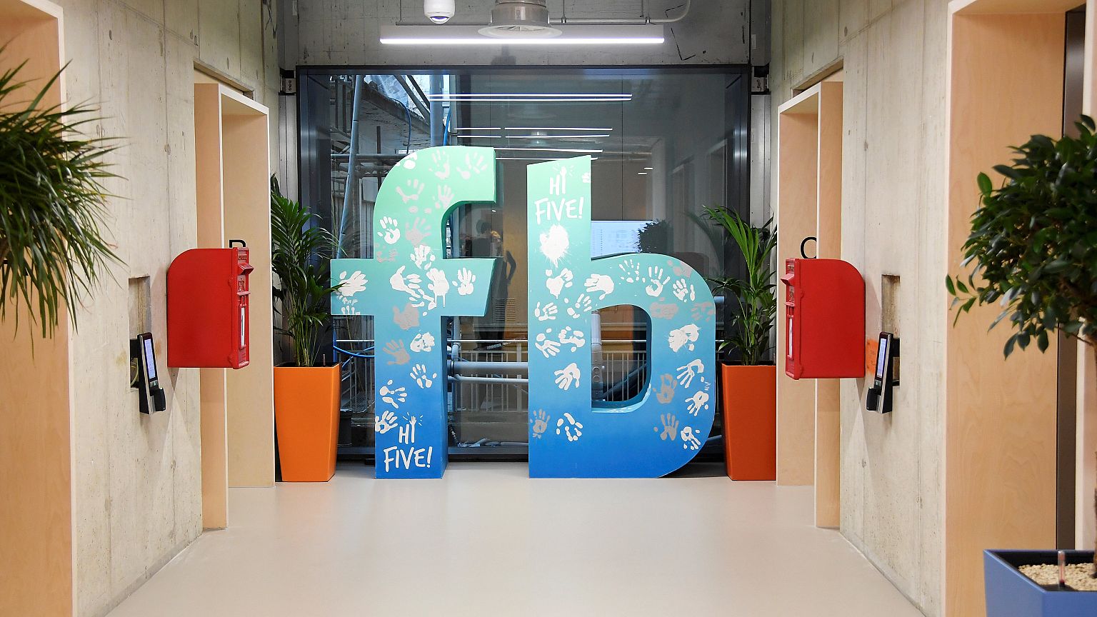 Facebook abbreviation in London headquarter