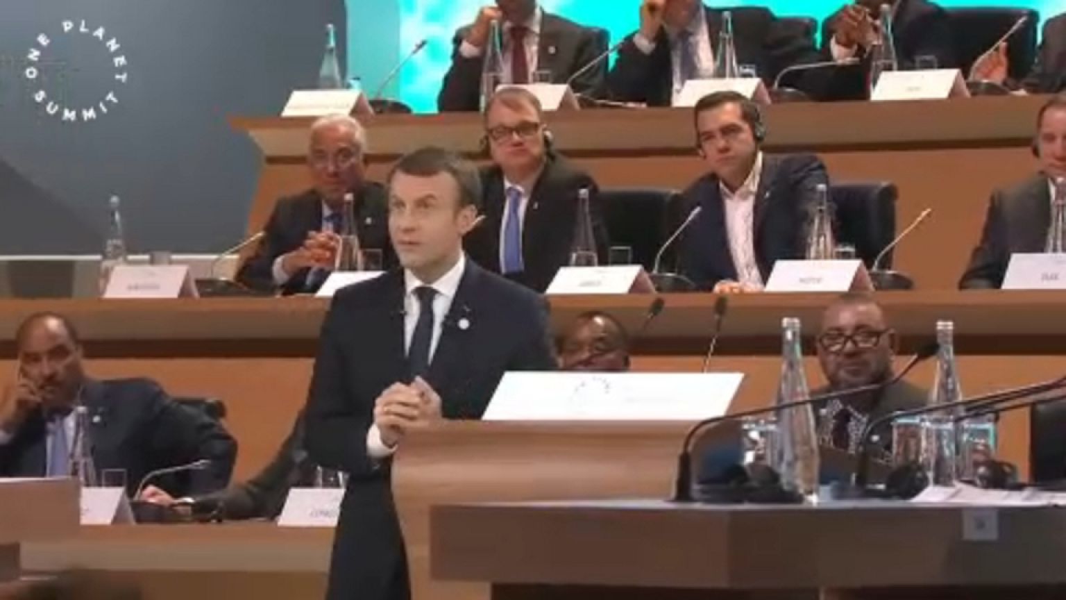 Ε. Μακρόν: «Χάνουμε τη μάχη κατά της κλιματικής αλλαγής»
