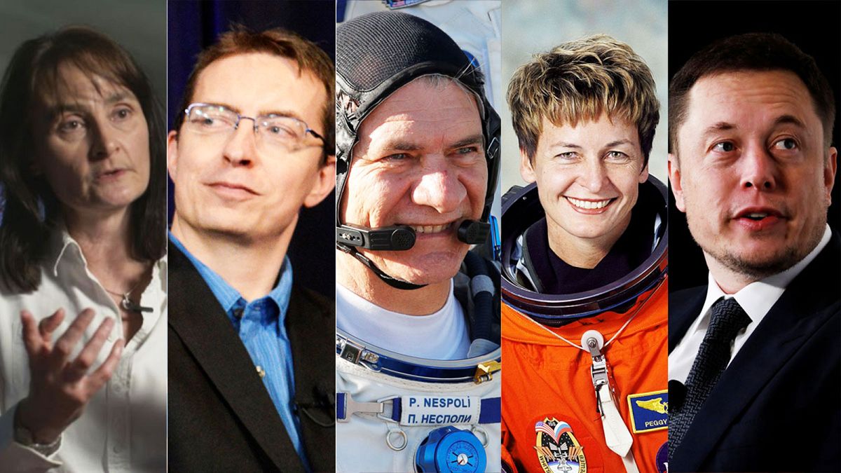 Reader poll: Who should be Euronews' Space Personality of the Year?