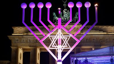 Berlin lance la fête juive d'Hanoukka