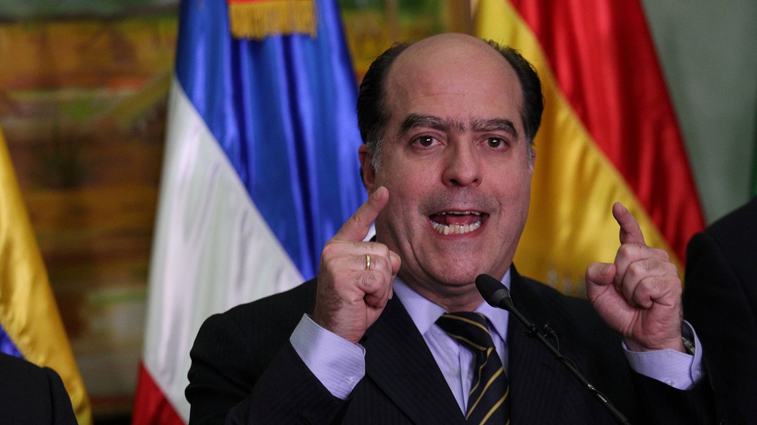 Venezuela opposition accepts EU's top human rights prize in Strasbourg