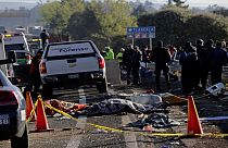 Mueren once peregrinos en un accidente de tráfico en México