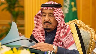 العاهل السعودي الملك سلمان بن عبد العزيز في الرياض