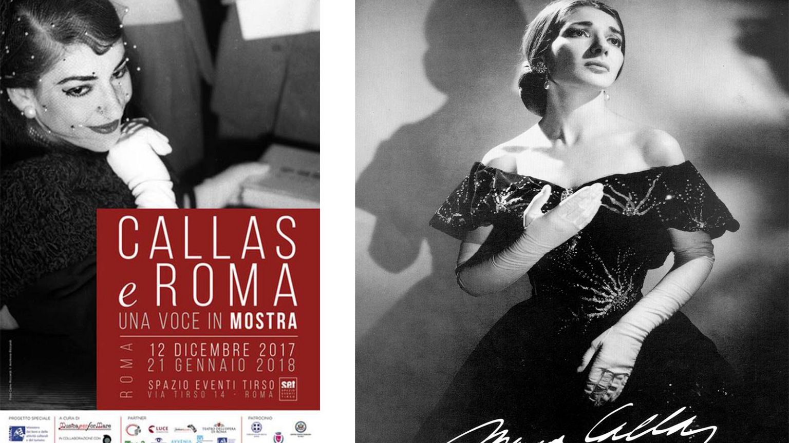  «Η Κάλλας στην Ρώμη - Η Έκθεση μιας Φωνής»