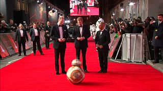 Star Wars: Princes attend The Last Jedi premiere