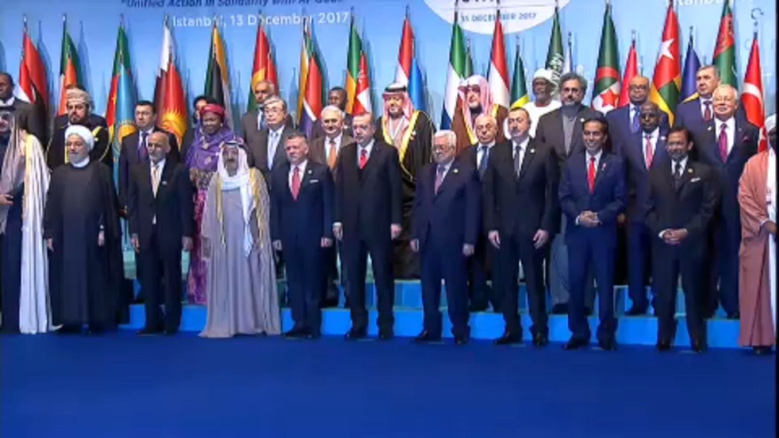 Erdogan: "Jeruzsálem palesztin főváros legyen"