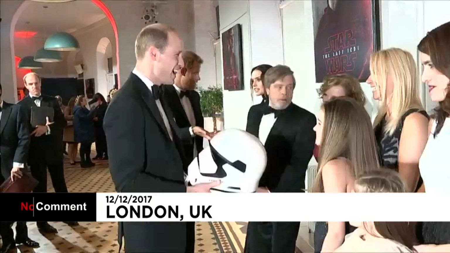 A brit királyi család is megnézte a Star Wars új epizódját