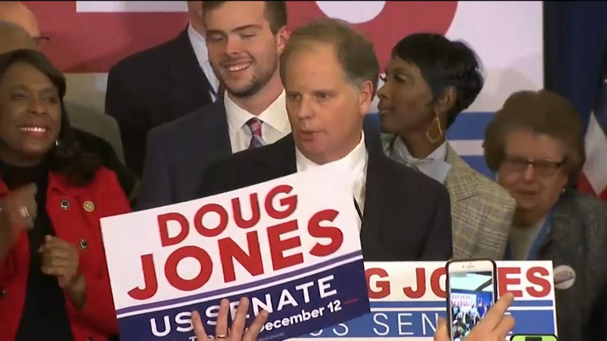 Democrat  Doug Jones spoils Trump's day and takes Alabama